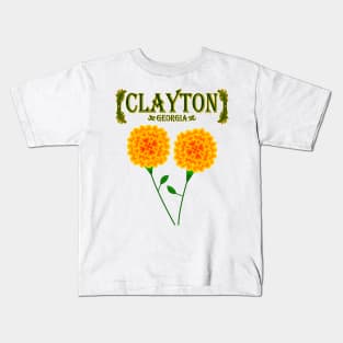 Clayton Georgia Kids T-Shirt